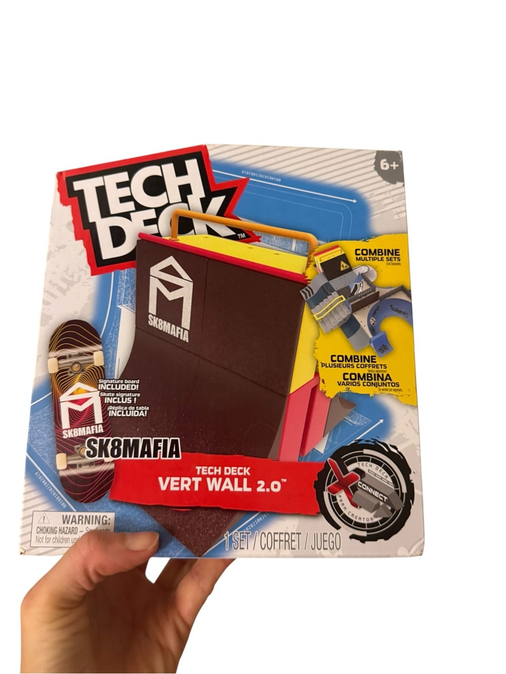 Tech Deck SK8MAFIA Vert Wall 2.0 - Red and Brown